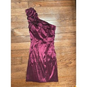 One Sleeve Mini Dress